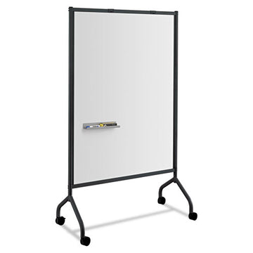 Safco® Impromptu Magnetic Whiteboard Collaboration Screen, 42w X 21.5d X 72h, Gray-white freeshipping - TVN Wholesale
